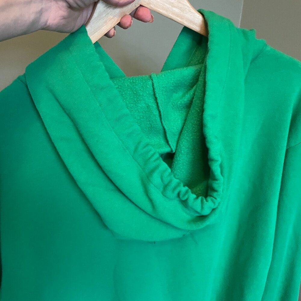 Victoria Secret PINK Hoodie Medium Green Women - Picture 3 of 3